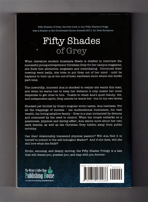 Fifty Shades of Grey by E.L James - Paperback - 1st Edition 2nd Printing - 2011 - from ...