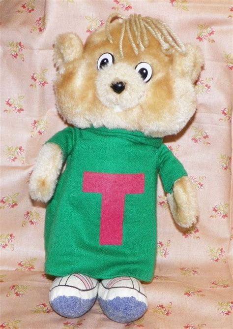 Vintage Theodore Chipmunk Plush 1983 | Etsy | Plush, Chipmunks, Vintage ...