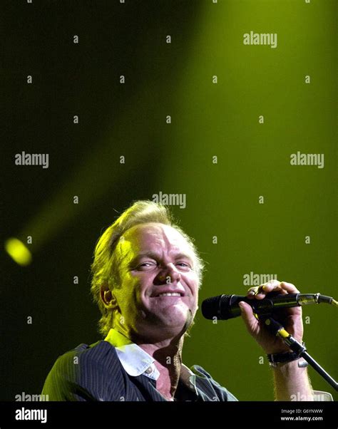 Sting in concert Stock Photo - Alamy