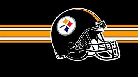 Pittsburgh Steelers Black Helmet With Black Background HD Steelers ...