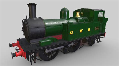 GWR 1400 - 3D model by rippersplitter [44f24f1] - Sketchfab