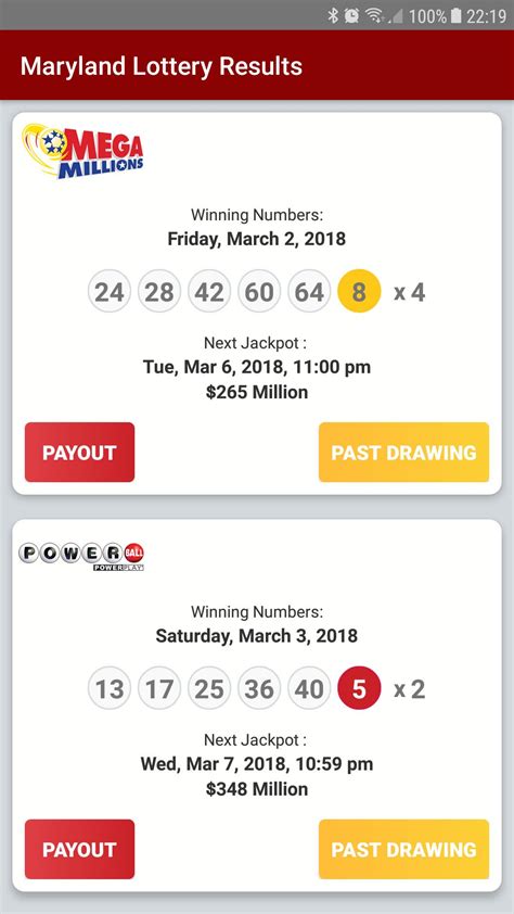 Android용 Maryland Lottery Results APK 다운로드