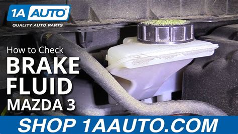 How to Check Brake Fluid Level 08-13 Mazda 3 - YouTube