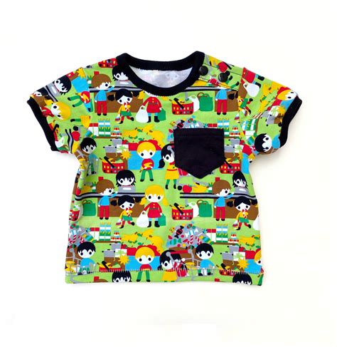 Baby basic tee sewing pattern