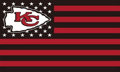 Fabulous Kansas City Chiefs Club Logo Flags 90x150cm – Best Funny Store | Kansas city chiefs ...