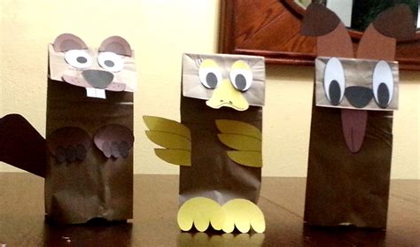 My Kind Of Introduction: DIY Paper Bag Puppets - With Printable Patterns