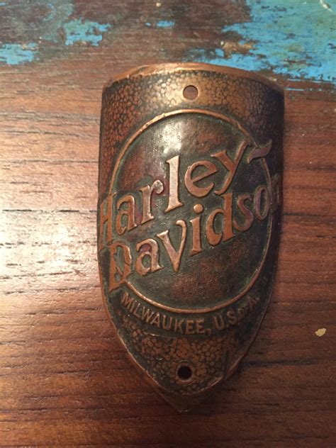 Sold - Harley Davidson badge FS: | Archive (sold or withdrawn) | The Classic and Antique Bicycle ...