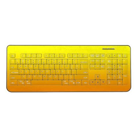 Yellow & Orange Wireless Keyboard | Zazzle.com | Keyboard, Wireless ...