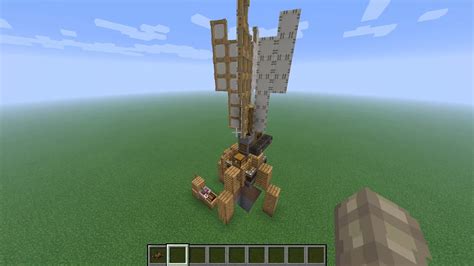 A Windmill Quarry I built with the Create Mod! : r/feedthebeast