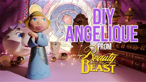 CHRISTMAS DIY DISNEY ANGELIQUE TUTORIAL from Beauty and the Beast ENG/FR - YouTube