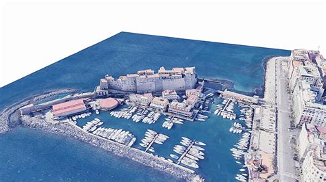 Castel dell'Ovo,castle,napoli,scan,map - 3D model by SENSIET (@asensio) [dde27b3] - Sketchfab