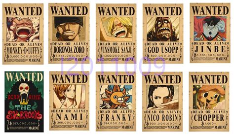 Straw Hat Luffy Wanted Poster