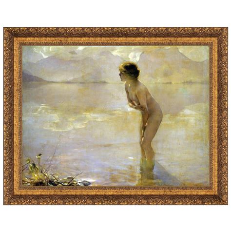 September Morn Framed Painting - FAM-DA5491 - Design Toscano