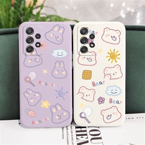 Cute Bear Phone Case for Samsung Galaxy A73 A53 A33 A23 A13 - Etsy Canada