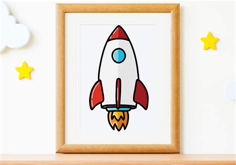 How to Draw a Rocket | Design School