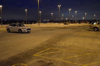 Erindale Go Station parking lot at night | I love that 2013 … | Flickr