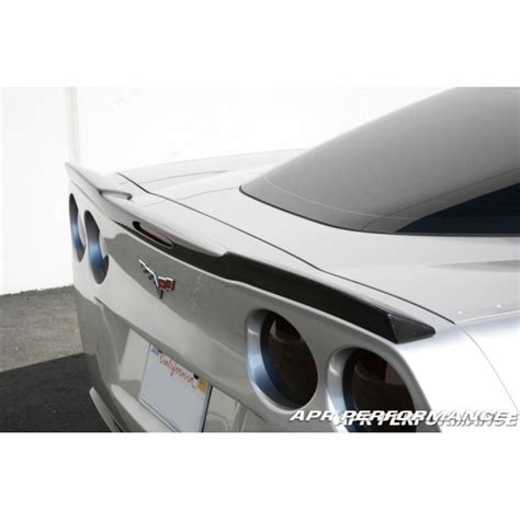 2005-2013 Chevy Corvette C6 APR Carbon Fiber Rear Spoiler Wing - AS-105806