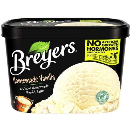 Breyers Homemade Vanilla Ice Cream, 48 oz - Walmart.com