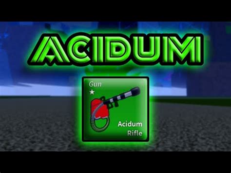 Acidum Rifle + Godhuman Bounty Hunting and PvP | Blox Fruits | Update ...