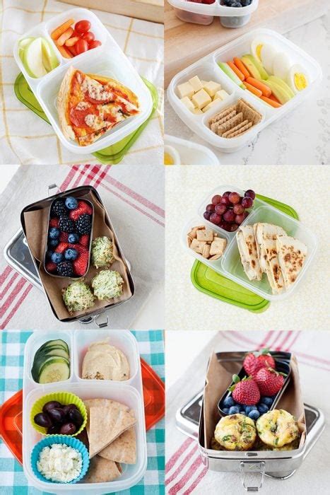 Easy Kindergarten Lunch Ideas | MOMables