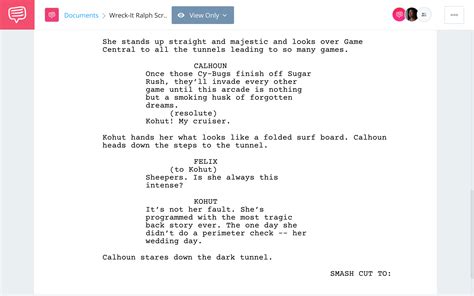 Wreck-It Ralph Script PDF Download — Plot, Quotes & Analysis