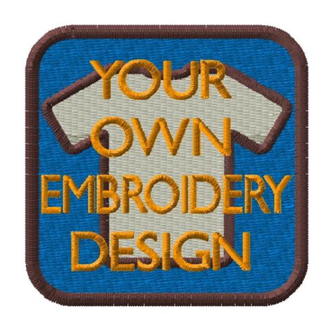 Embroidery 'Your logo/design' - BigWight