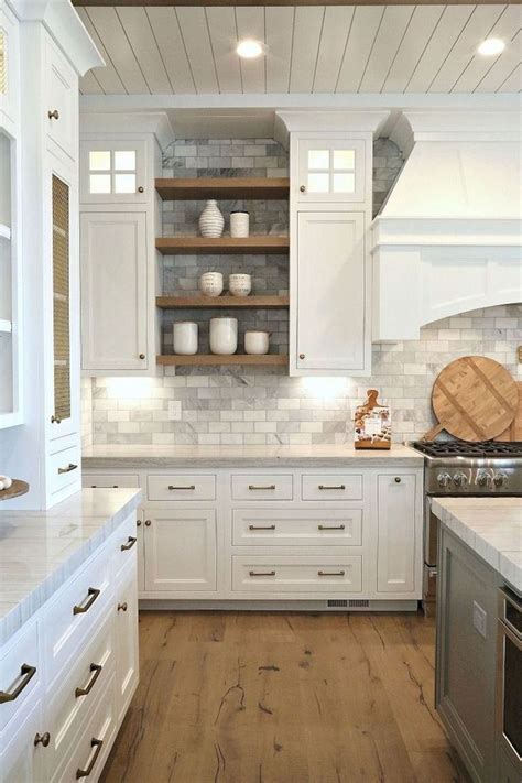 10+ Marvelous Modern Farmhouse Kitchen Cabinet That Inspired You in 2020 | Kitchen decor, New ...