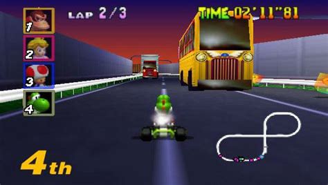 Toad's Turnpike - Mario Kart 64 (1996/1997) : r/nostalgia