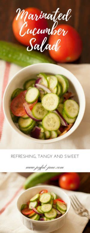 Marinated Cucumber Salad