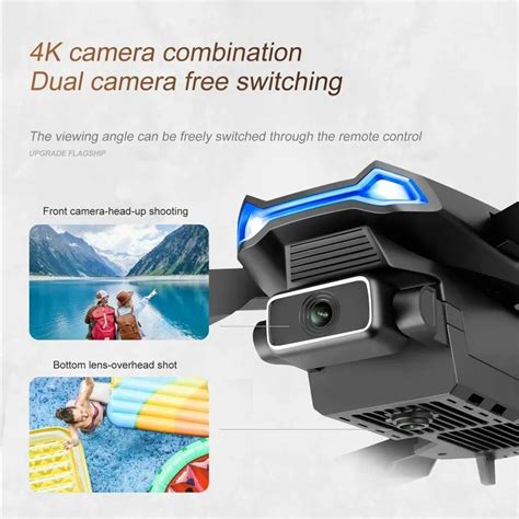 4K HD Dual Camera Wifi FPV Professional Foldable Drone