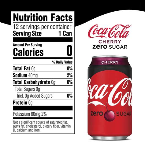 Cherry Coca Cola Nutrition Facts - Nutrition Pics