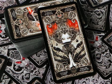 XIII Tarot / Dark Tarot Decks 78 Cards / Pretty Tarot Decks / | Etsy