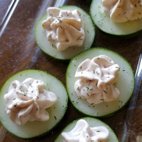 Quick and Easy Cucumber Bites with Salmon Mousse Rural Mom