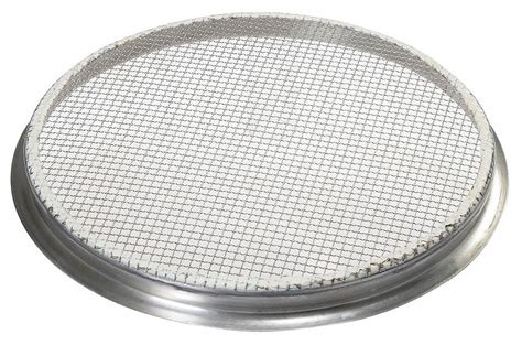 CLEVELAND VIBRATOR CO. Mesh Sieve, Stainless Steel Frame Material, 30 Mesh Size - 21TZ26|HK-SF ...