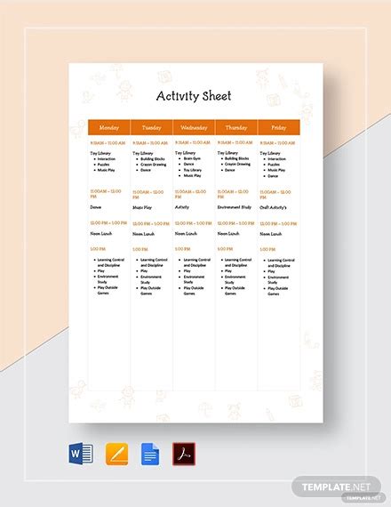 Sheet Examples - 50+ in PDF | Examples