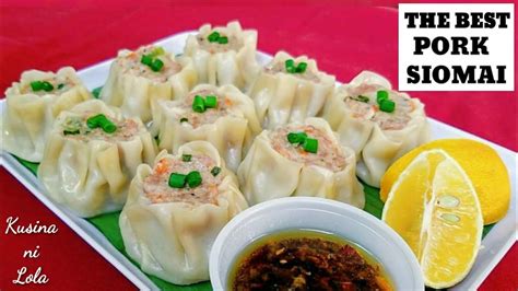 Siomai Recipe