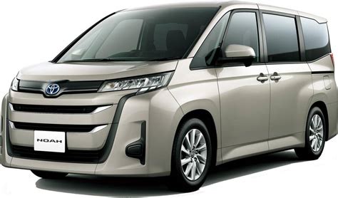 New Toyota Noah Hybrid pictures, Interior photo and Exterior image