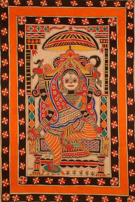 Mahavidya Matangi - The Outcaste Goddess | Exotic India Art