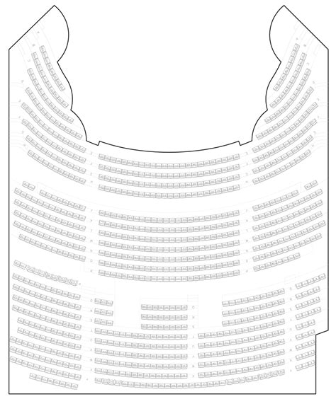 Genesee Theatre :: Seating Chart