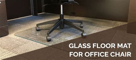 Best Glass Floor Mat For Office Chair With Guide