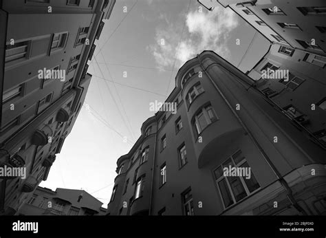 Moscow street view, Russia Stock Photo - Alamy