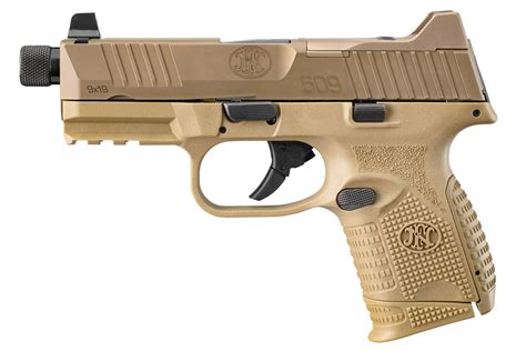 Shop FNH 509 Compact Tactical 9mm Flat Dark Earth Pistol for Sale ...