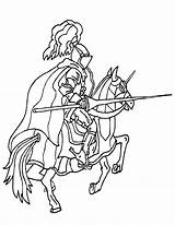 Knights Coloring Pages sketch template