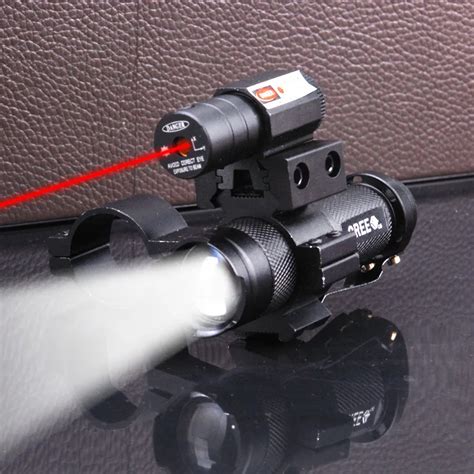 Hunting Rifle Tactical Mini Red Dot Laser+ compact red dot laser for scope sight laser torch-in ...