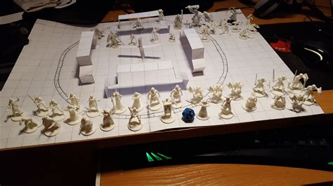 My newly-made 3D printed miniature collection! : DnD