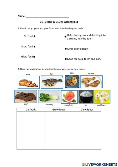 States Of Matter Worksheet, Matter Worksheets, Food To Go, Food Help ...