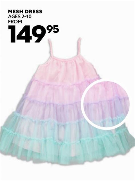 Girls' dress offer at Ackermans