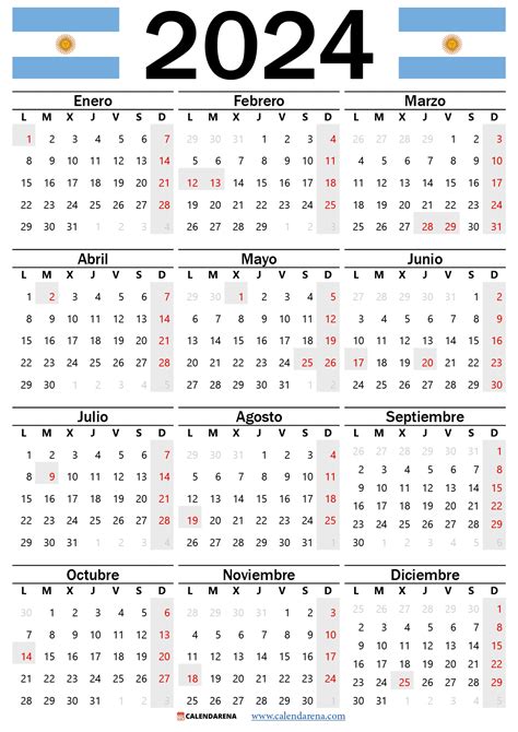 Calendario 2024 Para Imprimir Con Foto - Image to u