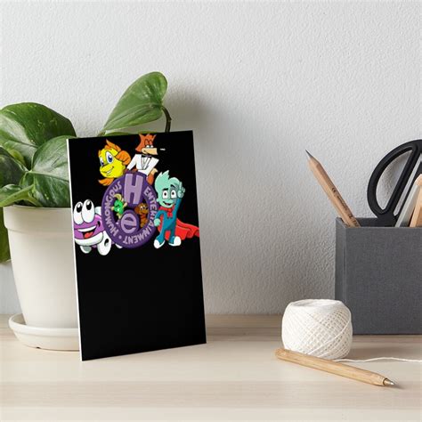 "Humongous Entertainment Characters" Art Board Print by CaraAshley ...