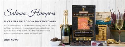 Fine Scottish Hampers | Whisky, Smoked Salmon & Venison Hampers